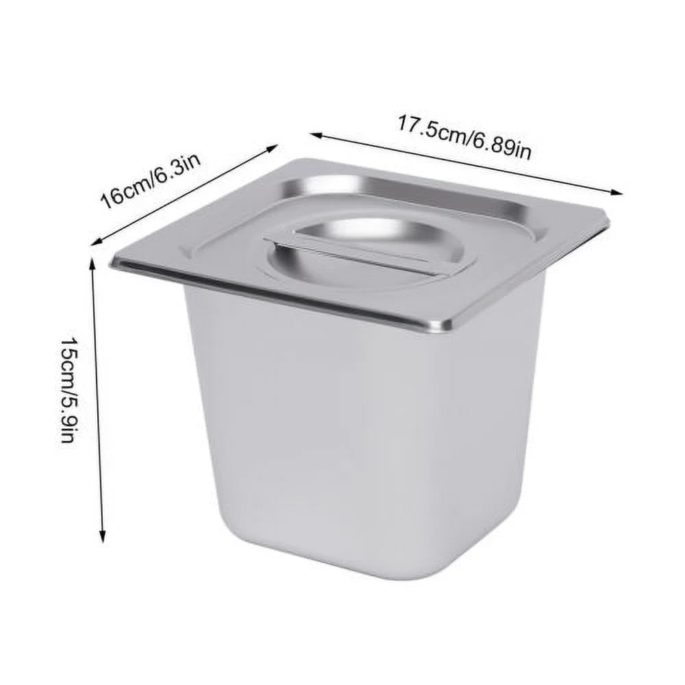 Commercial Buffet Food Warmer 6 Pots Stainless Steel Y330176