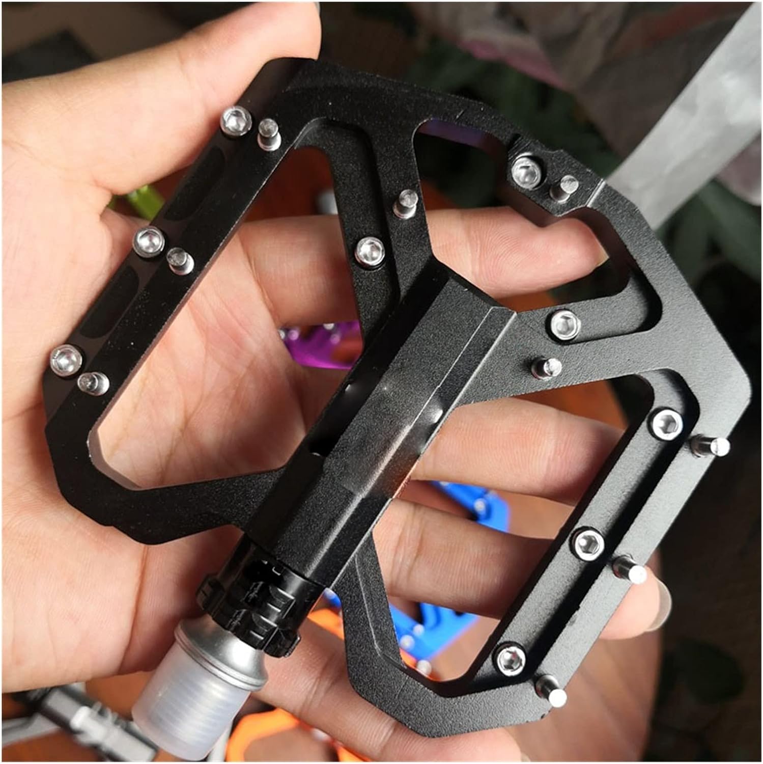 Bike Pedal Platform Alloy 9/16" 3 Bearings for Road MTB Fixie A644