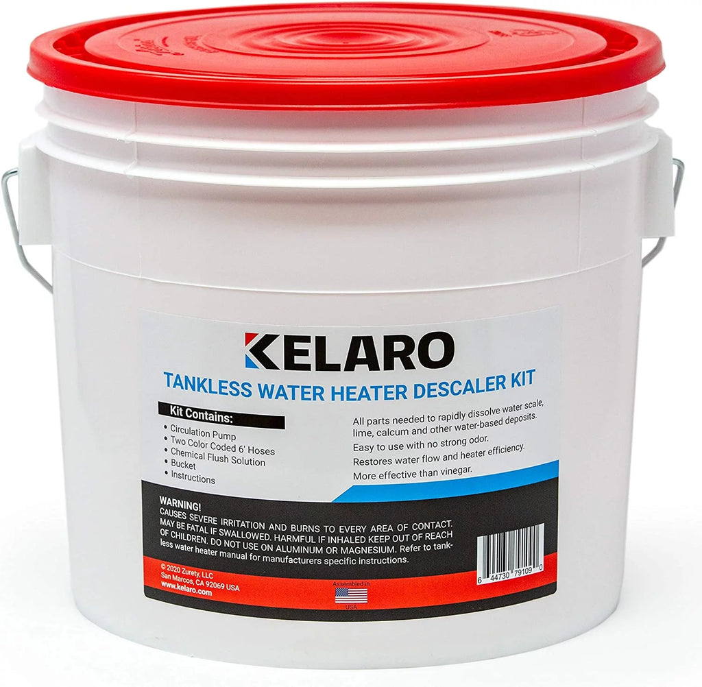Tankless Water Heater Flushing Kit with Descaler A238