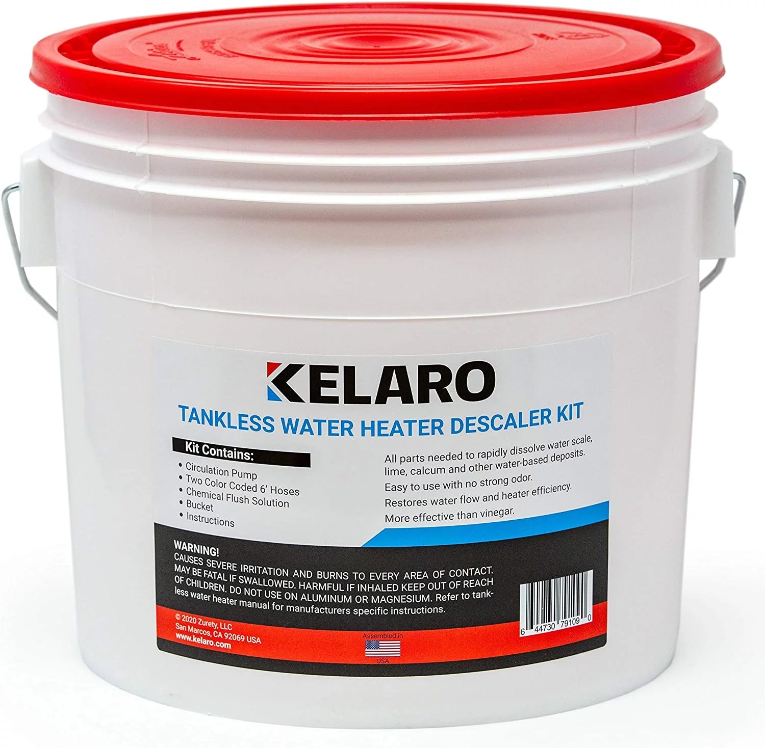 Tankless Water Heater Flushing Kit with Descaler A238