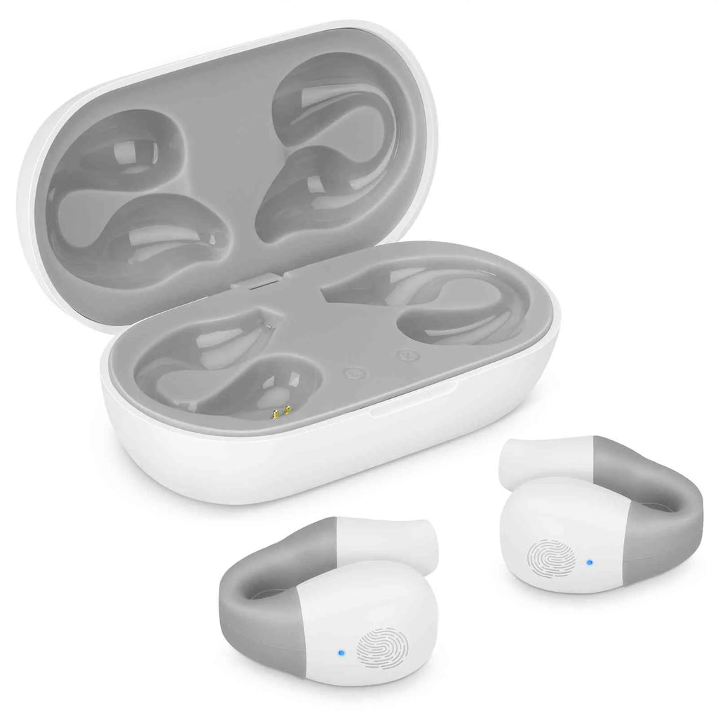 True Wireless Earbuds Bluetooth Headphones with Charging Case, Touch Control, Black I38522