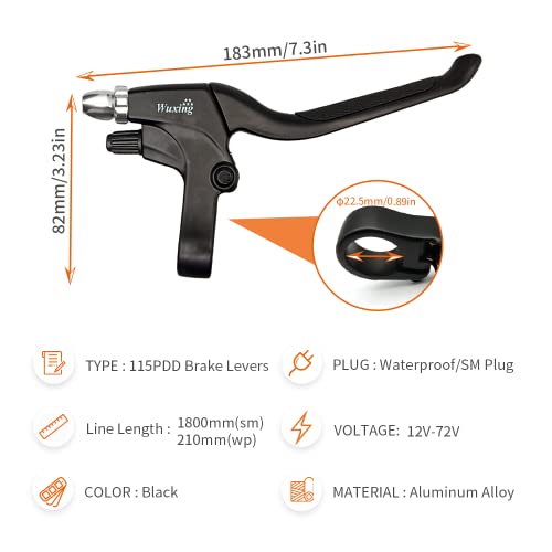E-Bike Brake Lever with Cut Off Power for Electric Bike or Scooter G8789