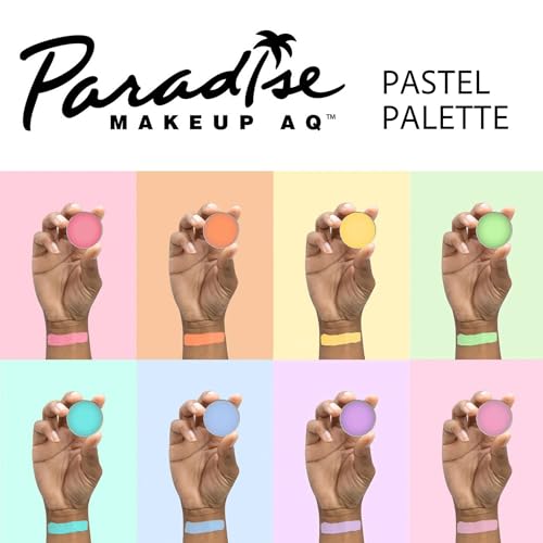 8 Color Face & Body Paint Palette, Water Activated M7690