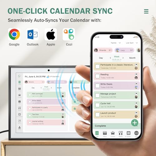 10.1 Inch WiFi Smart Digital Calendar with Touchscreen J1688