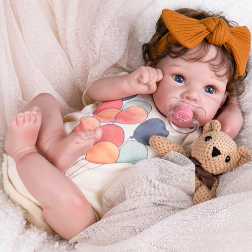 Lifelike Reborn Baby Doll 20 Inch Realistic Newborn Girl with Gift Box X3105