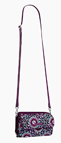 Women's Cotton Crossbody Purse with RFID Protection U200433