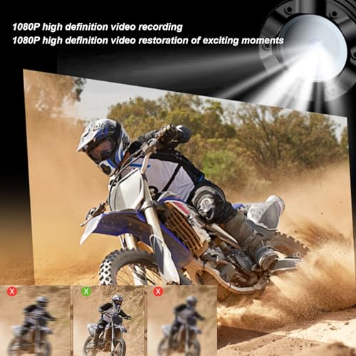 Sports Action Camera 1080P Waterproof Helmet Video Recorder B49099