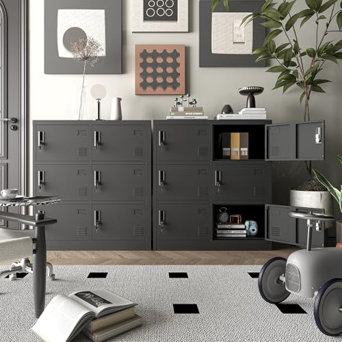 Metal Lockers with Shelves 72" H for Employees C448234
