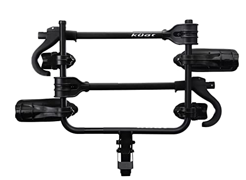 2-Bike Hitch Rack, 1.25" Receiver with 2" Adapter, Black R81938