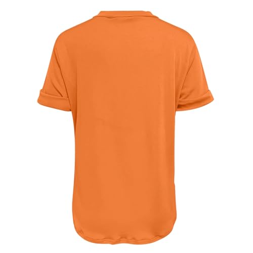 Women Deep V Neck Ribbed Knit T Shirts H489257