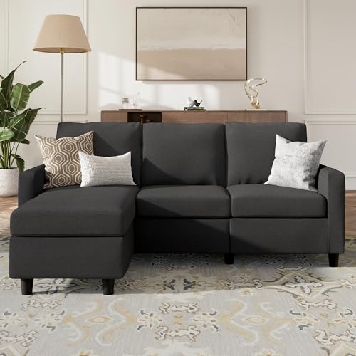 Convertible Sectional Sofa L Shaped Couch with Reversible Chaise U238492