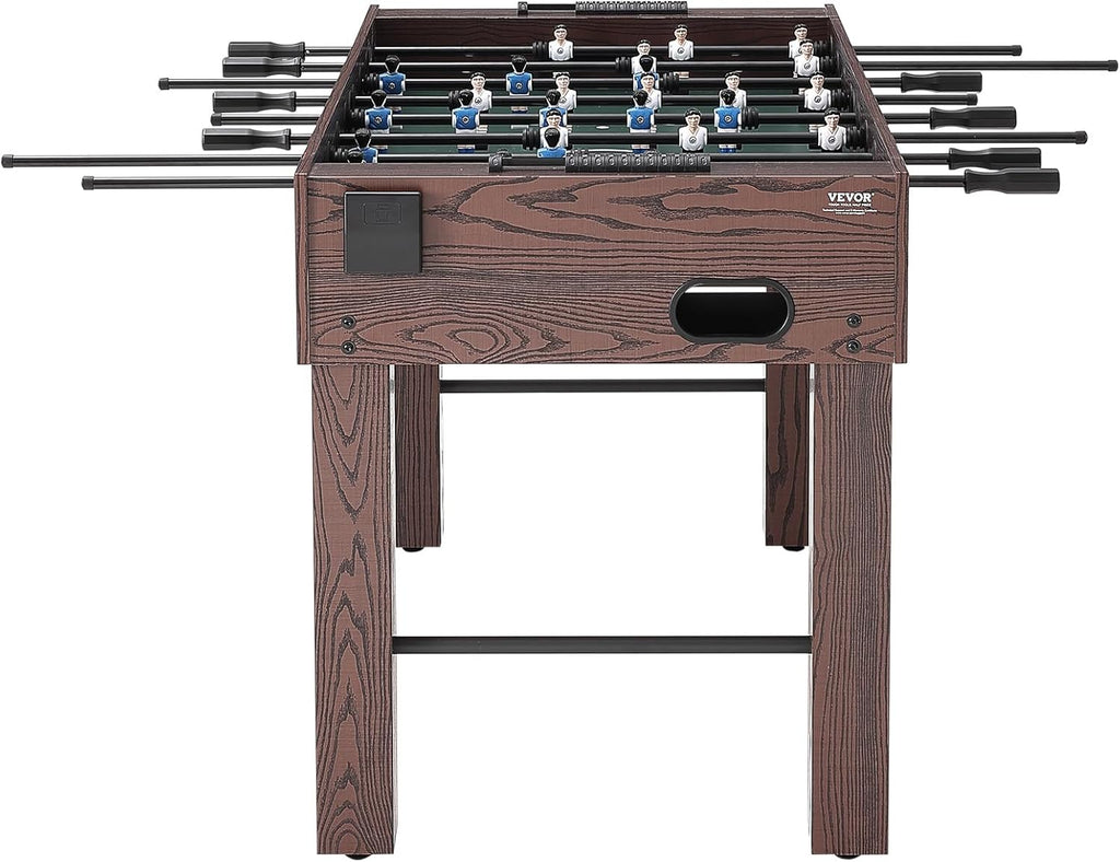 55 Inch Foosball Table with 4 Balls and 2 Cup Holders C8358