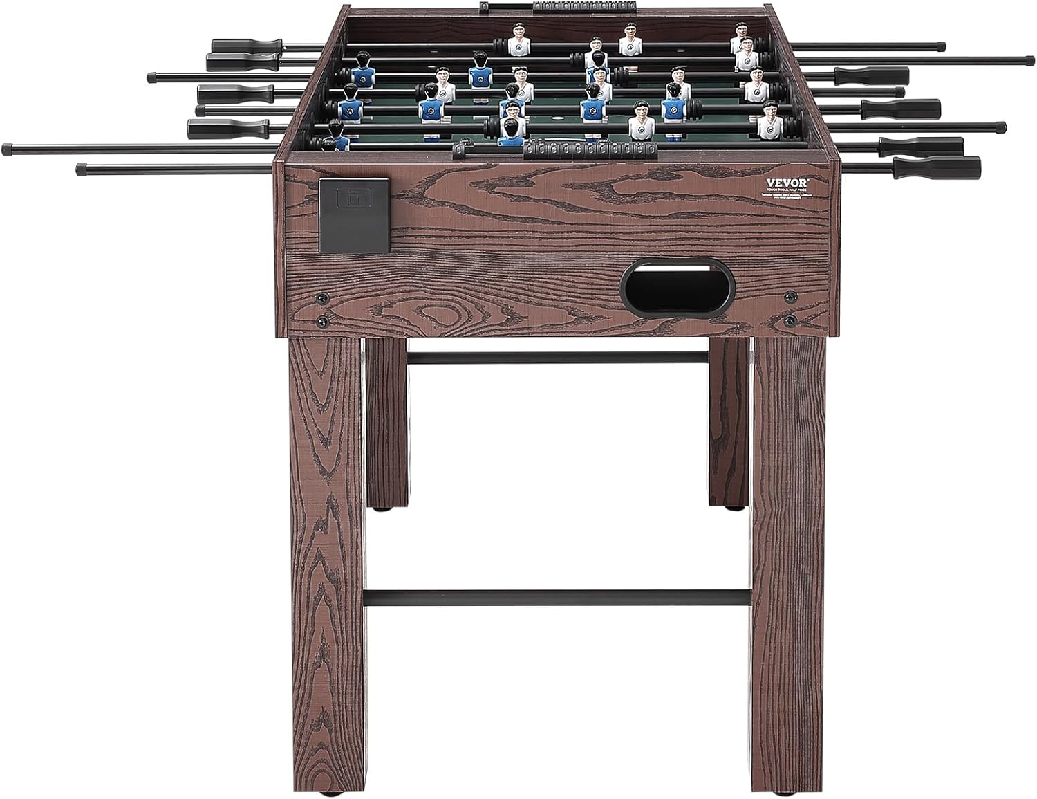 55 Inch Foosball Table with 4 Balls and 2 Cup Holders C8358