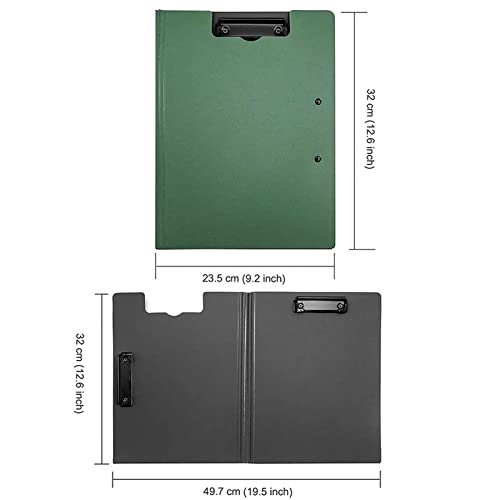 A4 File Folder Clipboard with Writing Pad Document Organizer J5242