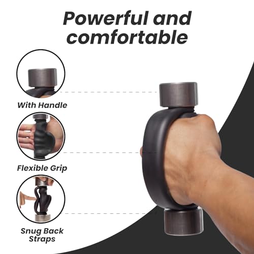 Ergonomic Grips with Four 2 LB Twist-on Weights T924243