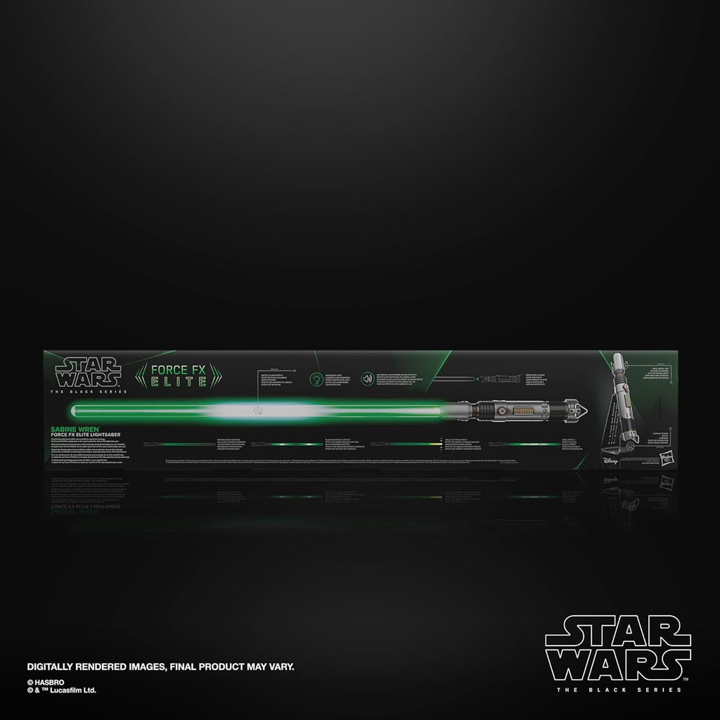 Sabine Wren Force FX Elite Electronic Lightsaber with LED and Sound Effects O9876