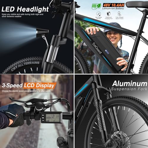 Electric Bike for Adults 27.5 Inch 500W Mountain Bike B3130