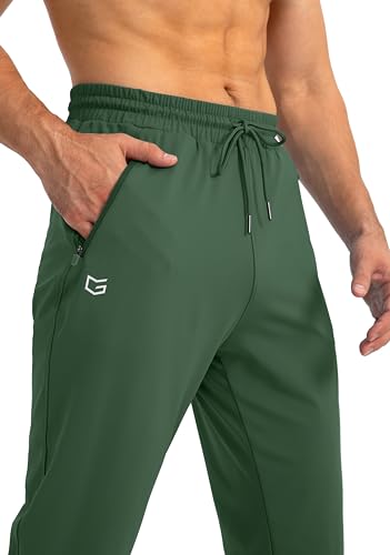 Men's Tapered Sweatpants with Zipper Pockets A747889