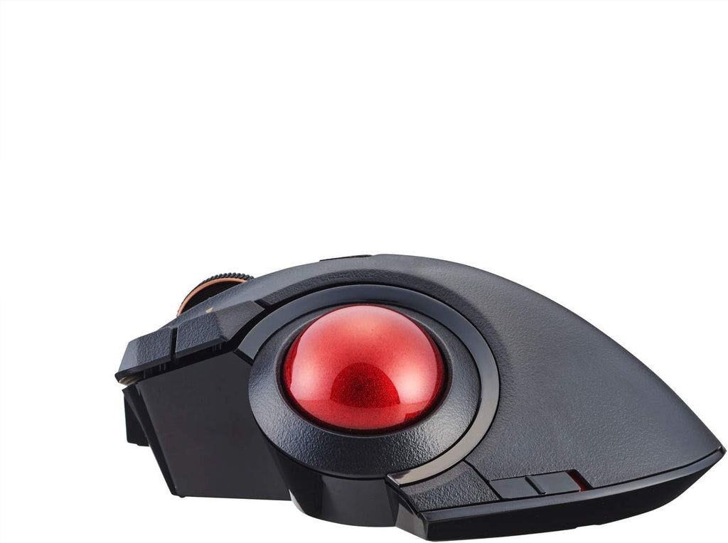 Wired Trackball Mouse with Thumb Control, 8-Button Ergonomic Design Q399