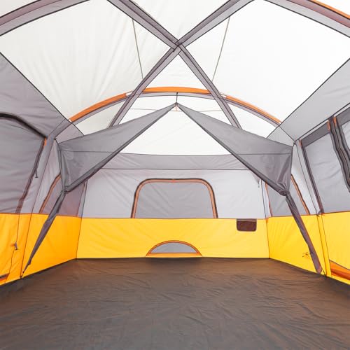 Family Camping Tent for 10-12 Person, Multi Room Cabin Tent for Car Camping I912138