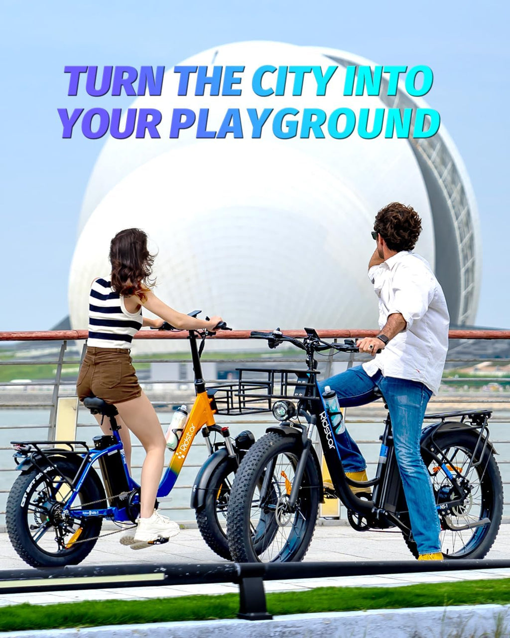 Electric Folding Bike for Adults, Fat Tire, Removable Battery N4532