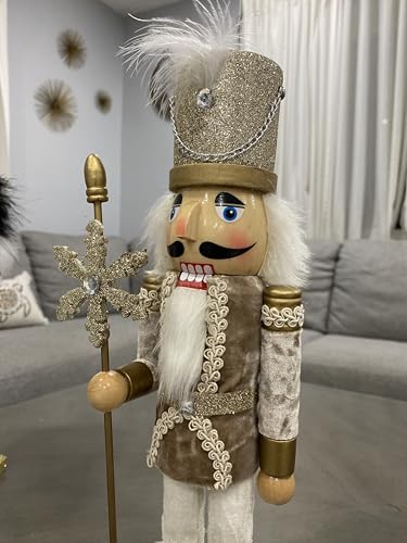 Wooden Nutcracker Christmas Decoration 14 inches X256