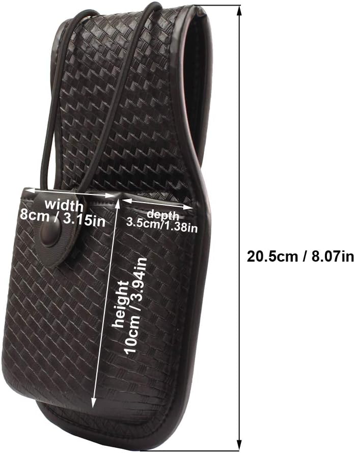 Basketweave Radio Pouch for Duty Belt F4462