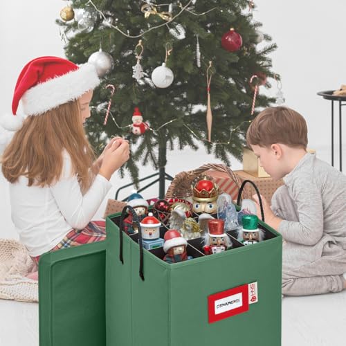 Christmas Nutcracker Storage Box for Figurines and Ornaments R1156