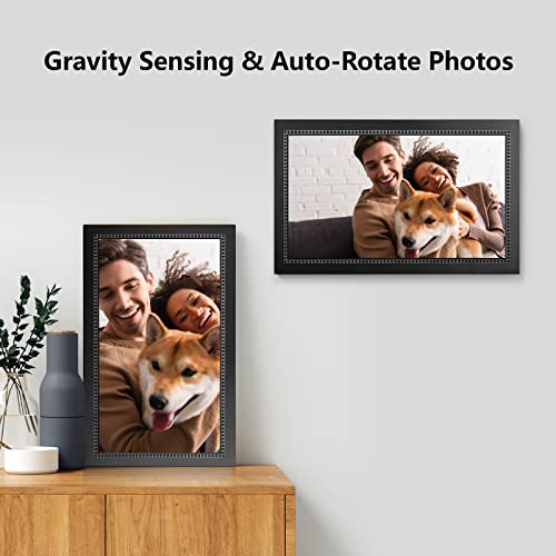 WiFi Digital Photo Frame 10.1 Inch IPS HD Touch Screen with 32GB Storage O9566