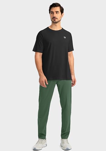 Men's Tapered Sweatpants with Zipper Pockets A747889