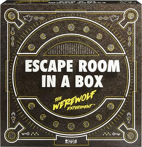 Escape Room in a Box The Werewolf Experiment, Group Game for Teens and Adults H73709