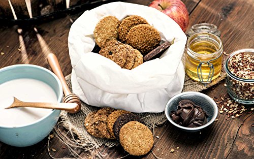 Fruit Cereal Cookies High in Fiber, 17.63 oz (500g) Pack of 2 X25270