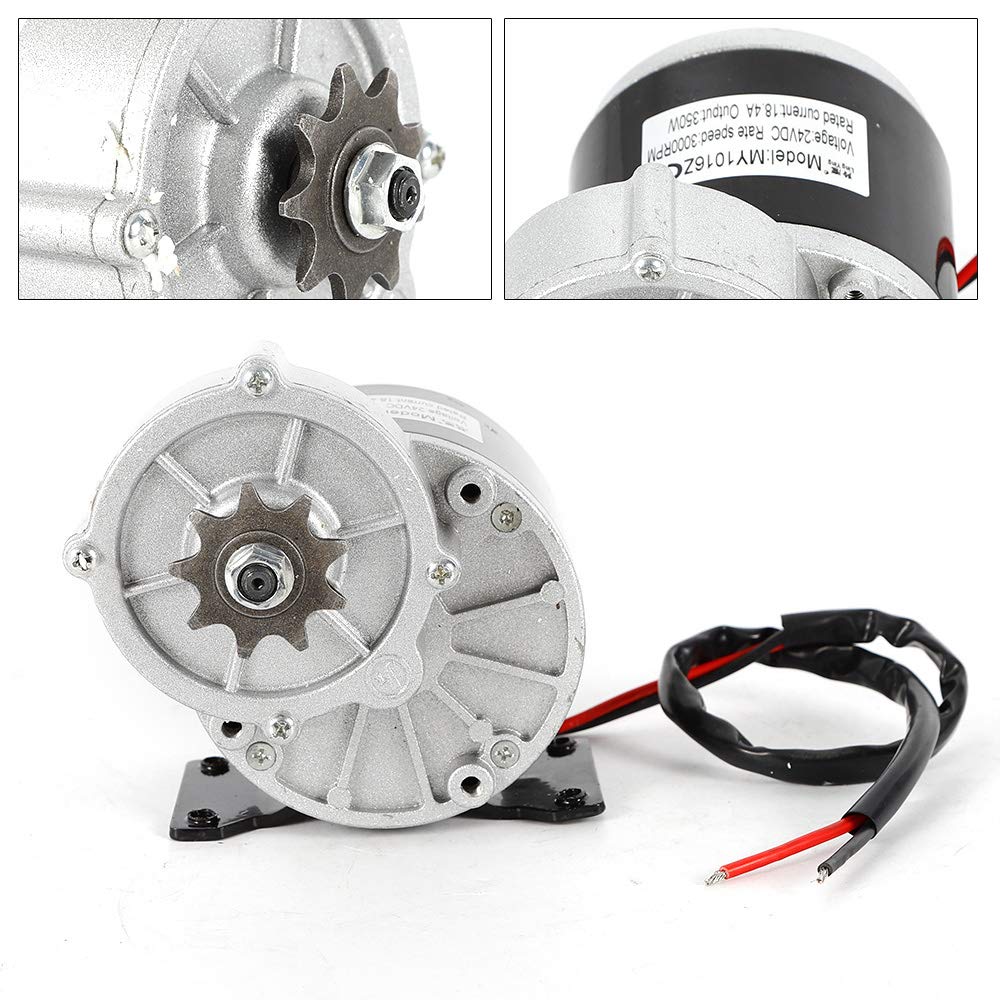 Electric Ride with Brushed Gear Reduction Motors 24V 350W for E-Bikes and Scooters B746782
