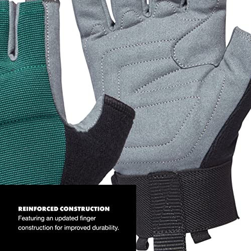 Women's Half-Finger Rock Climbing Gloves for Belaying Q462