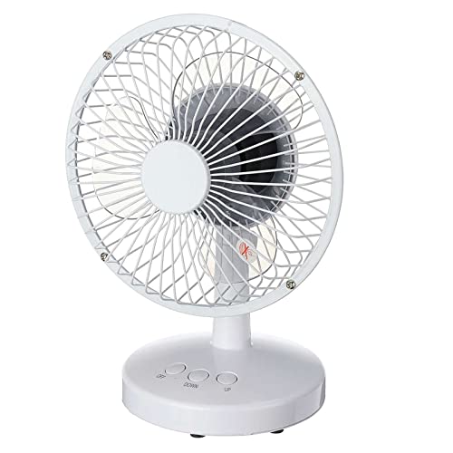 6" Portable Desktop Fan Silent USB Cooler Travel Air Circulator Adjustable Small Fan Mini Small Fan Office Fan