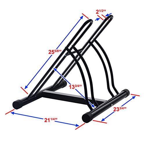 Bike Stand Portable Floor Rack for Smaller Bikes Z62614
