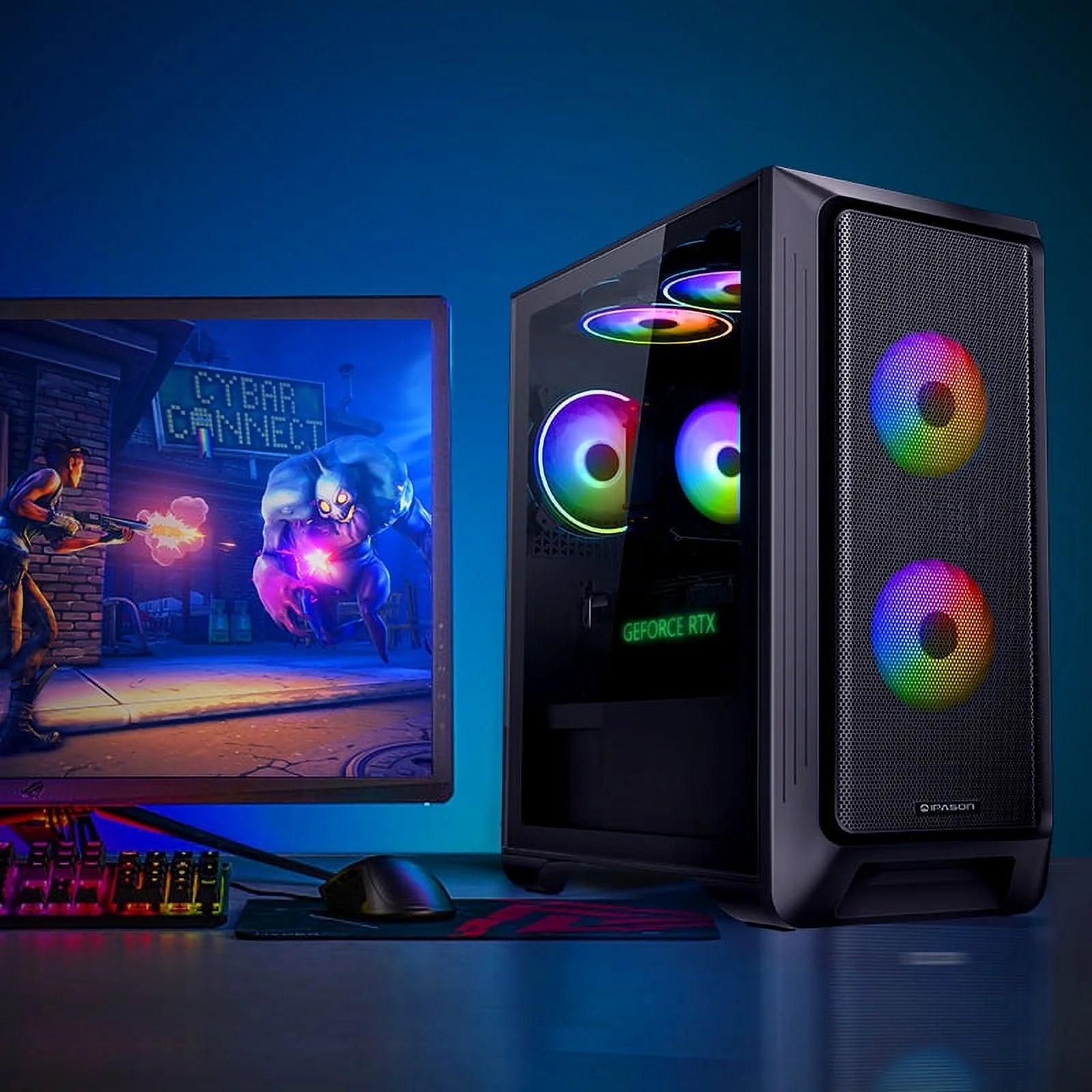 Gaming Desktop Intel Core i5-13400F RTX 4060 16GB DDR5 1TB SSD Windows 11 O528584
