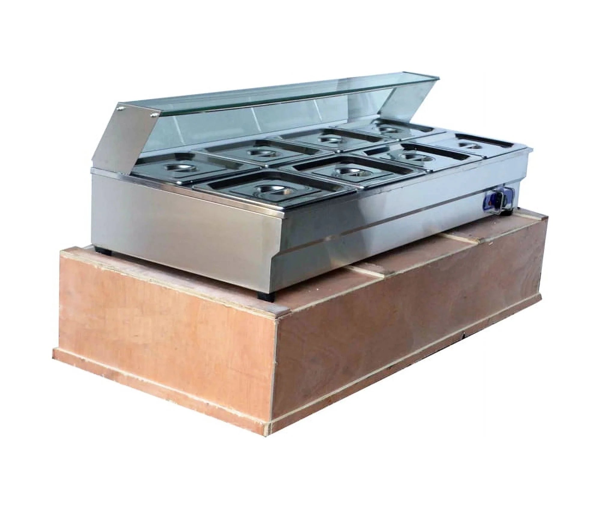 Buffet Food Warmer with Glass Guard H17210