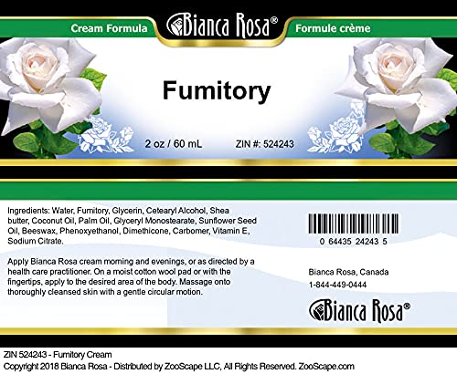 Fumitory Cream, 2 oz H914858