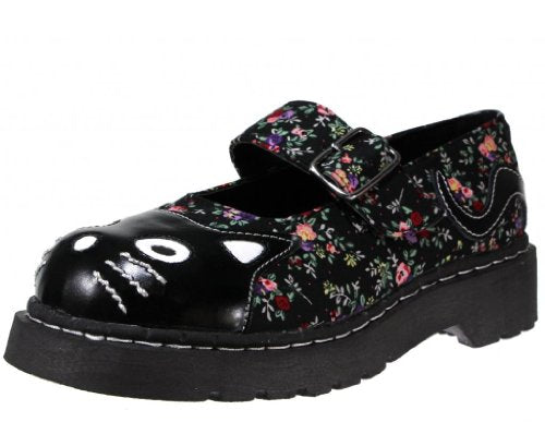T.U.K. Women's Cat Mary Jane Flat