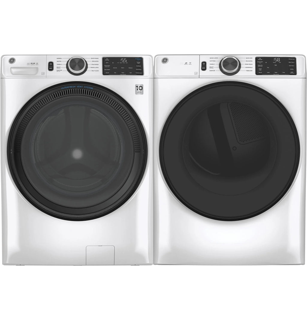 28" Wide 7.8 Cu Ft Gas Dryer - White N154