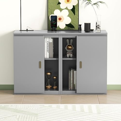 Wall Cabinet Bed with Storage and Bookcase Headboard F651615