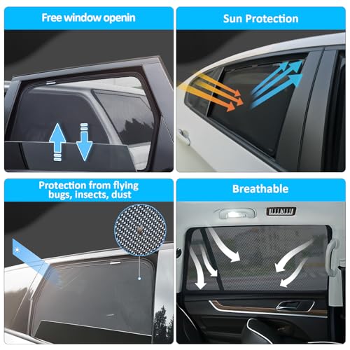 Mesh Window Car Sunshade Q394