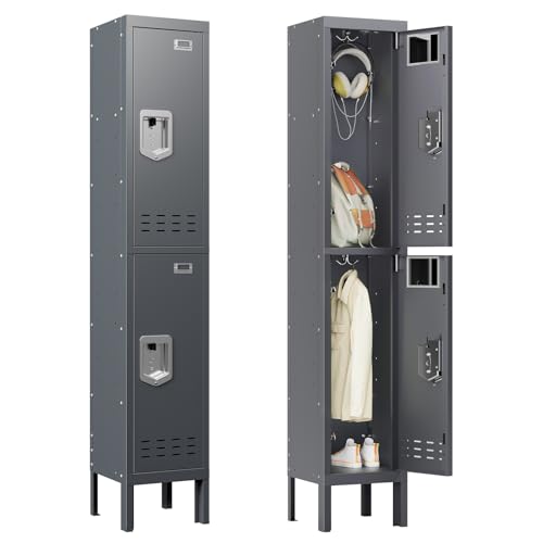 Metal Cabinet with Lockable Door for Office, Gym, School, Home A290