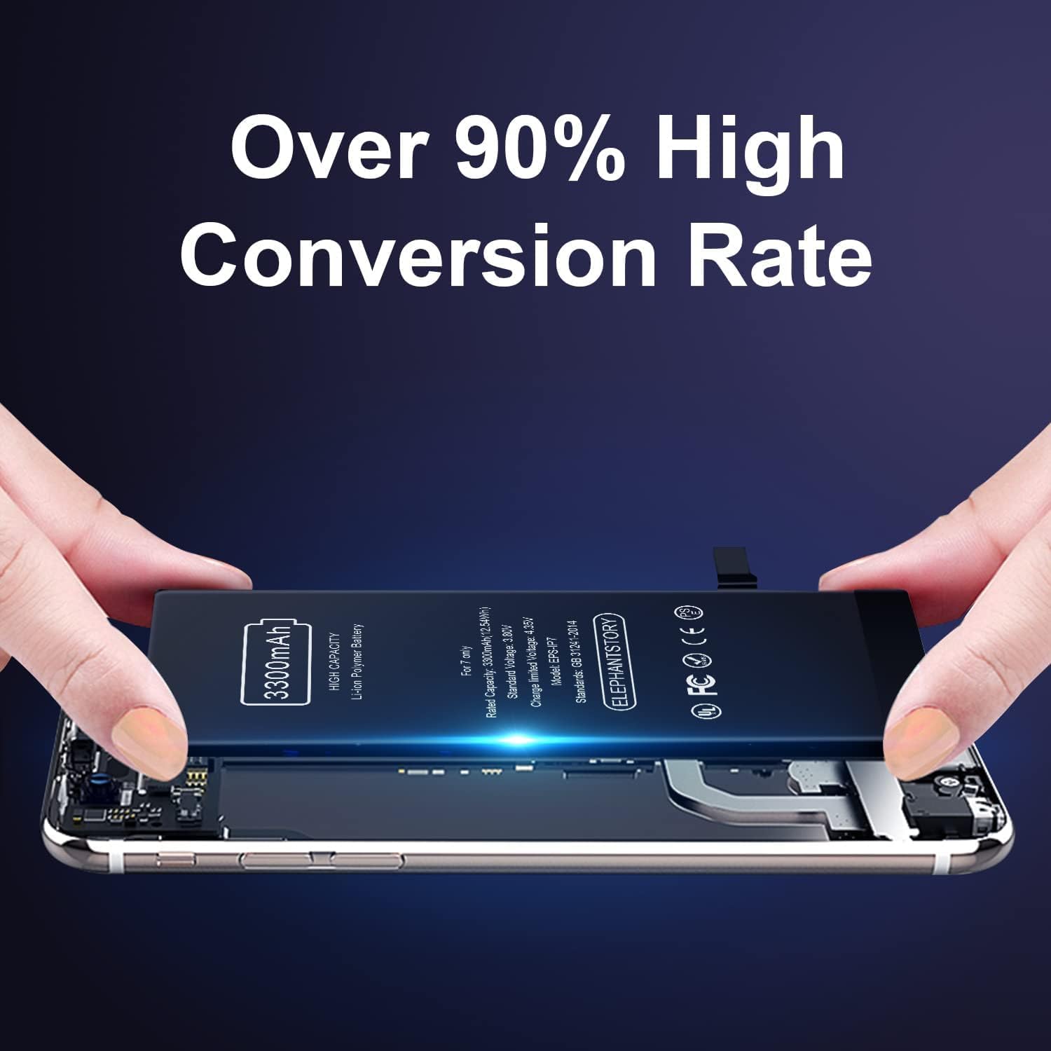 iPhone 7 Battery Replacement with Repair Tool Kit P341