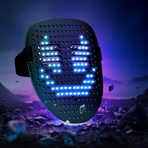 LED Mask with Gesture Sensing for Halloween Party D76447