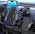 Qifutan Car Phone Holder Mount Phone Mount for Car Air Vent Universal Hands Free Automobile Cell Phone Holder Fit for iPhone Android Smartphone
