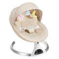 Electric Baby Swings for Infants to Toddler, Portable Babies Rocker Bouncer for Newborn Boy and Girls, Motorized Bluetooth Swing, Music Speaker with 12 Preset Lullabies, Remote Control Pink