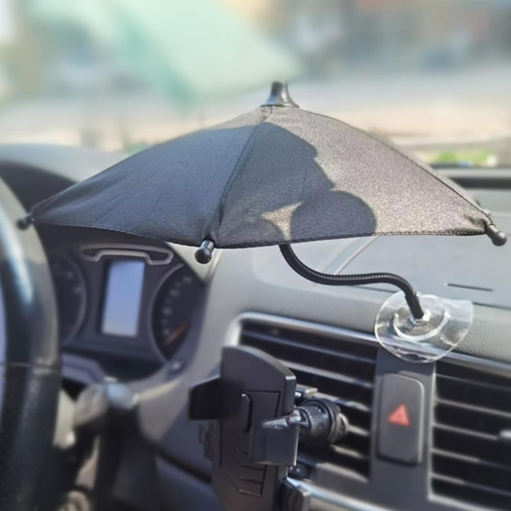 Phone Sun Umbrella, Portable Cycling Sun Shade for Phone Accessories F523