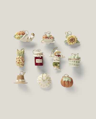 10-Piece Nutcracker Ornament Set, Multicolor U3245